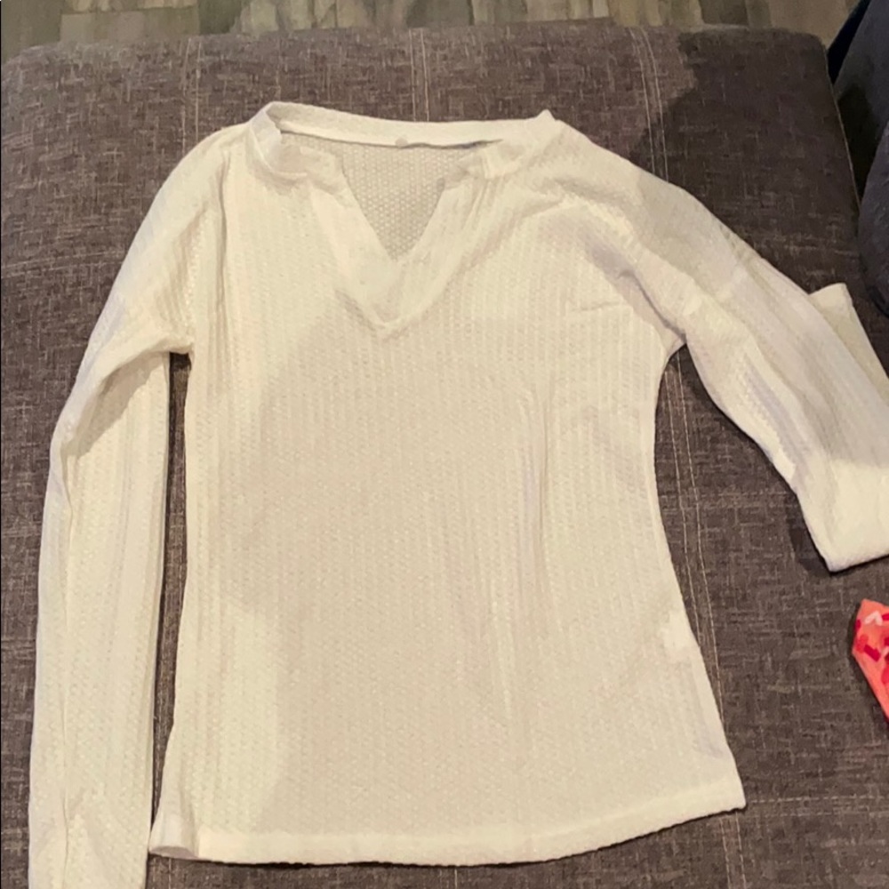 Waffle Long Sleeve Tee